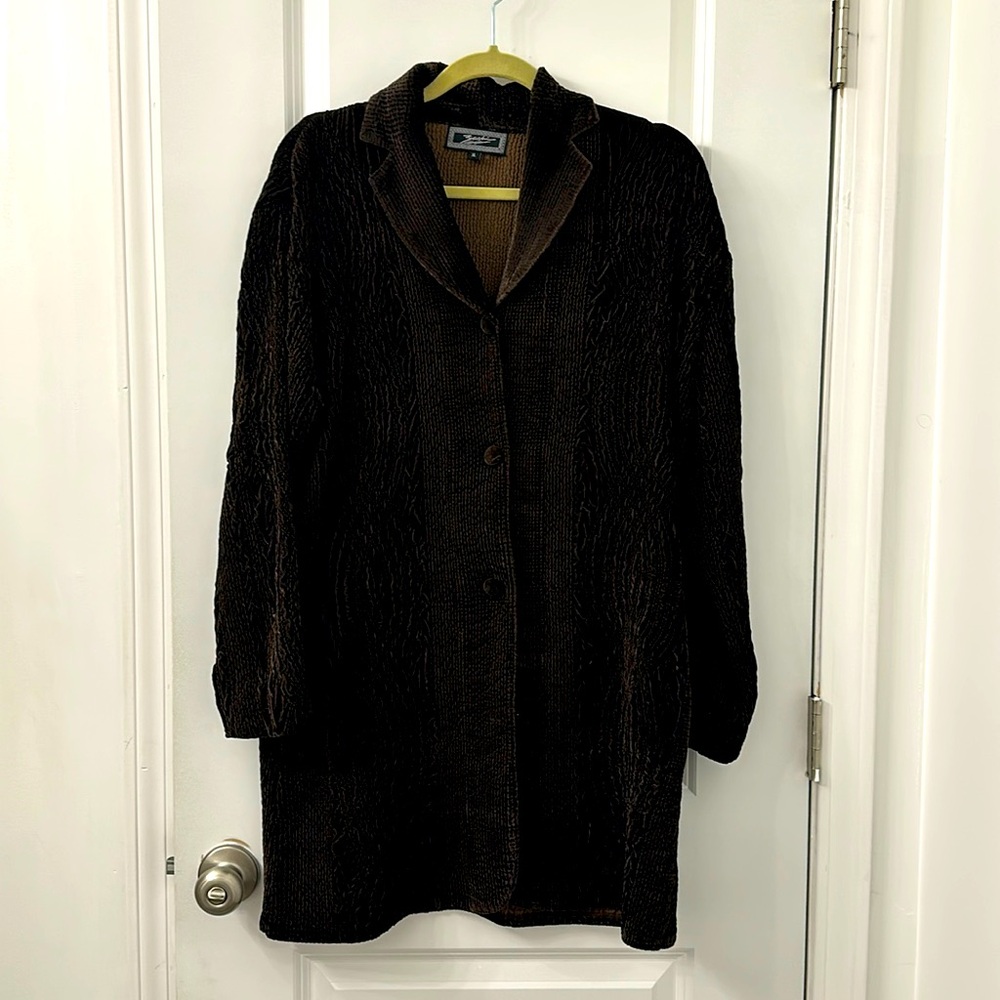 Brown dress jacket